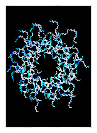 Abstract figures for the design of posters, envelopes, postcards, banners3Dの写真素材