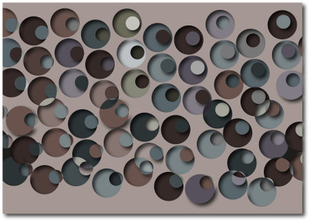 Abstract figures for the design of posters, envelopes, postcards, bannersの写真素材