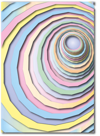 Colorful figures on a background for partying, celebrations, presentations, banners, posters3Dの写真素材