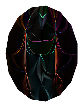 Bright neuronal electrical connections of the human brain. Abstraction. For design, websites, posters, banners.の写真素材