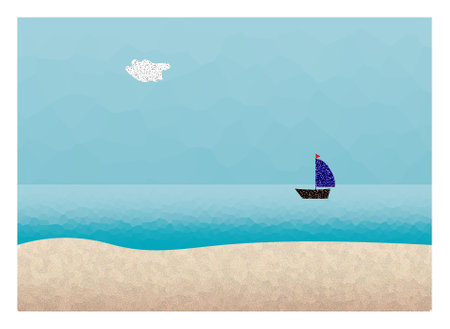 trendy Graphic Design for banner, poster, card, cover, invitation, placard, brochure or header.の写真素材