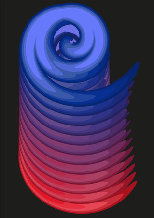 Abstract figures for the design of posters, envelopes, postcards, bannerの写真素材