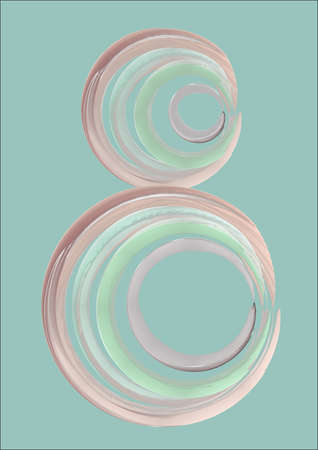 Figure 8 for the registration of the holiday, posters, posters, banners, congratulations.