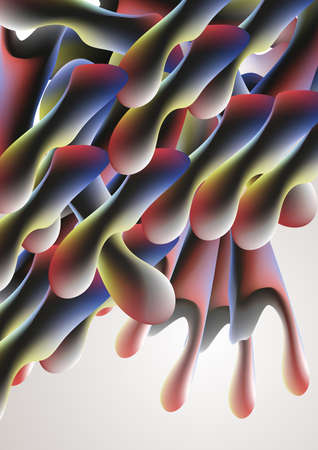 Abstract figures for the design of banners, posters, websites, invitations, brochures flyersの写真素材
