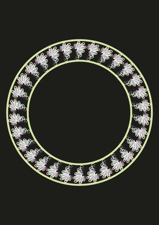 Abstract image of round shape for design.の写真素材