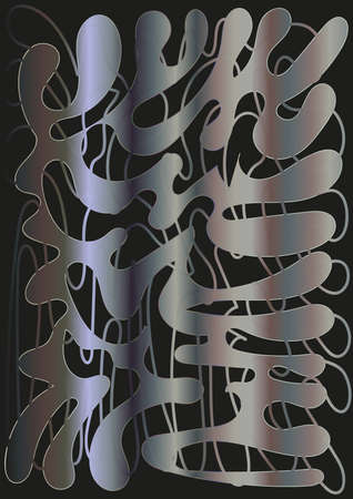 Curved lines as a backdrop for website design, posters, linen, textiles.の写真素材