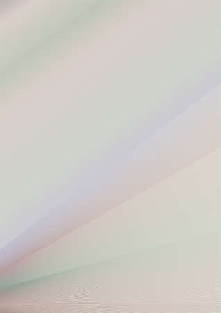 Thin straight and curved lines of pastel tones, running diagonally, form a delicate background for design.の写真素材
