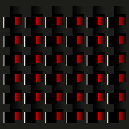 Abstract background of many rectangles of different colors.