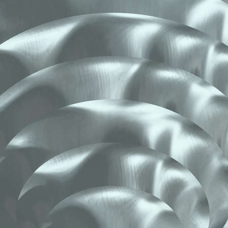 Abstract matte greenish figure for design.3d.の写真素材