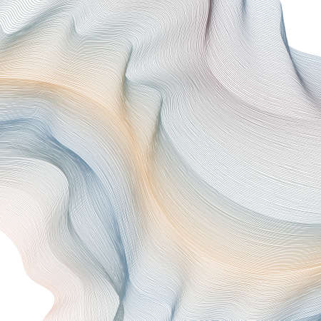 Abstract background of many colored curved lines running diagonally for banners, websites, invitations, posters, presentations.3dの写真素材