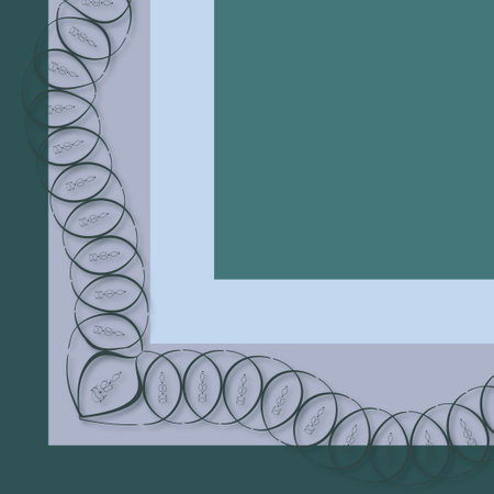 Frame using the authors brush.3d.の写真素材