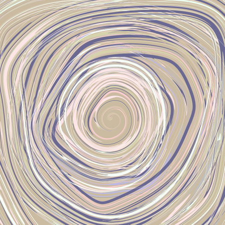 Abstraction of thin colored lines on a mustard background.の写真素材