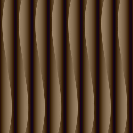 Vertical gradient elements are brown.のイラスト素材