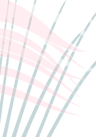 Soft pink and greenish abstract elements.の写真素材
