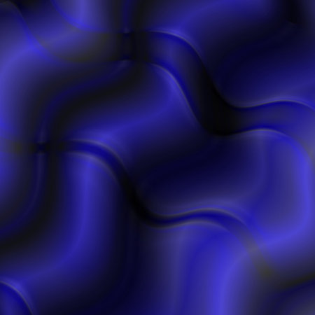 Abstract dark blue wave lines.の写真素材