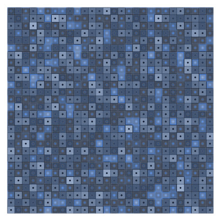 Abstract background of small squares, some of them backlit. For websites, presentations, advertisements, scientific and technical events.の写真素材