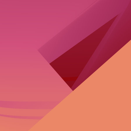Burgundy, pink, orange shapes in an abstract background.の写真素材