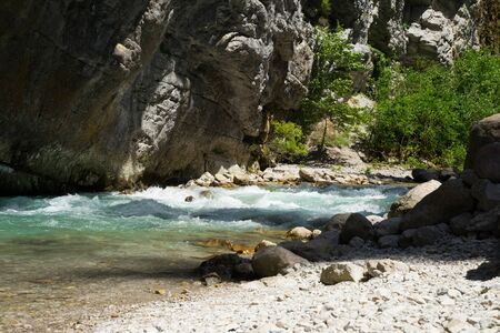 Rapid mountain rivers of Abkhazia