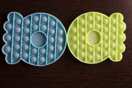 rubber game for kids with holes
