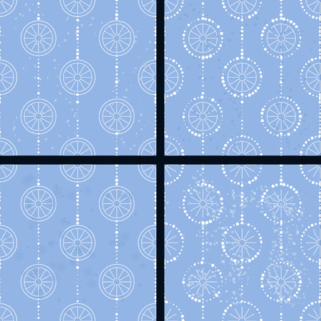 blue circleのイラスト素材