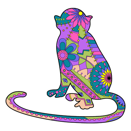 Colorful Monkeyのイラスト素材