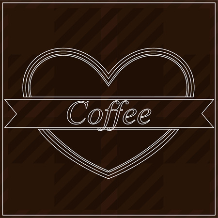 coffee backgroundのイラスト素材