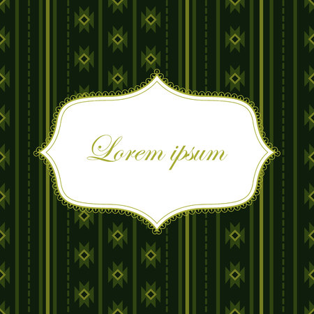 Vector abstract background with bannerのイラスト素材