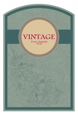 Vintage labelのイラスト素材