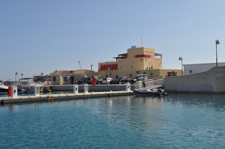 The Limassol Marina in Cyprus.のeditorial素材