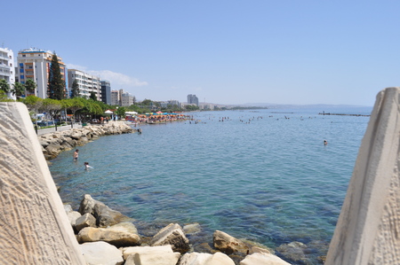 The Limassol Marina in Cyprusの写真素材