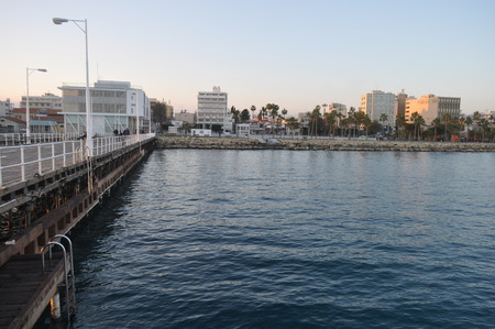 The Limassol Marina in Cyprusの写真素材