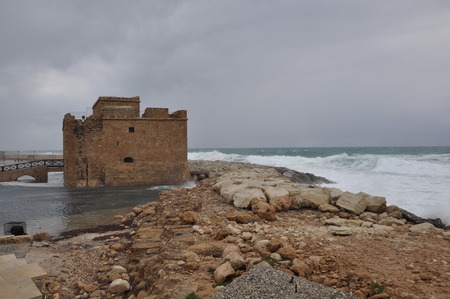 Paphos Castleのeditorial素材