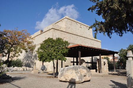 The medieval Limassol Castle in Cyprusのeditorial素材