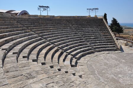 Curium Ancient Theater (Kourion) (Limassol - Cyprus)の写真素材