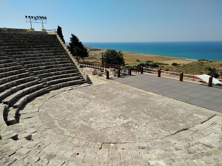 Curium Ancient Theater (Kourion) (Limassol - Cyprus)の写真素材