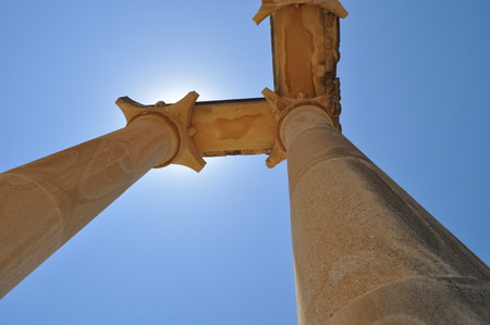 Sanctuary of Apollo Hylates Cyprusの写真素材