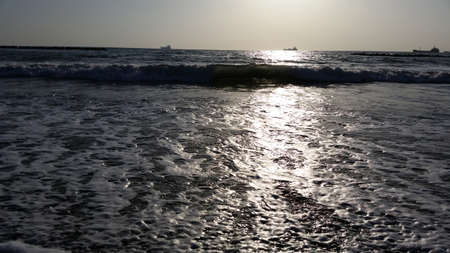 The beautiful Limassol Beach in Cyprus