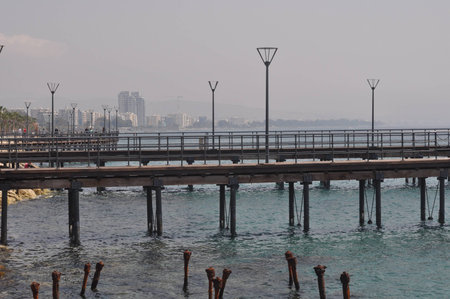 The beautiful Limassol Molos in Cyprus