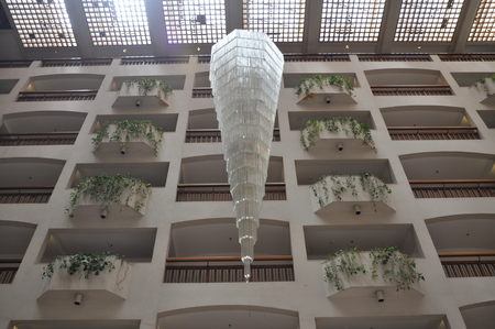 The beautiful St Raphael Resort Hotel building Limassol in Cyprusのeditorial素材