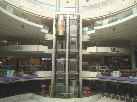 The beautiful My Mall building Limassol in Cyprusのeditorial素材