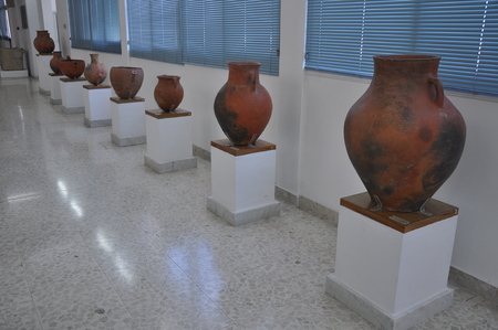 The beautiful Archaeological Museum of the Limassol in Cyprusのeditorial素材