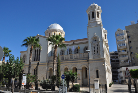 The beautiful Orthodox church of Agia Napa in Cyprusのeditorial素材