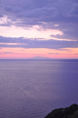 The beautiful natural sea landscapeの写真素材