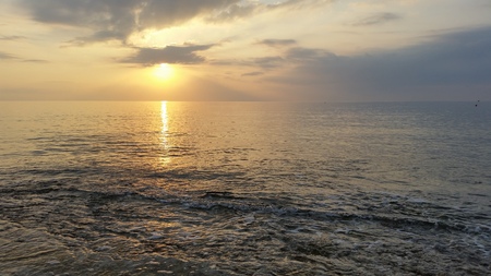 The beautiful natural sea landscapeの写真素材