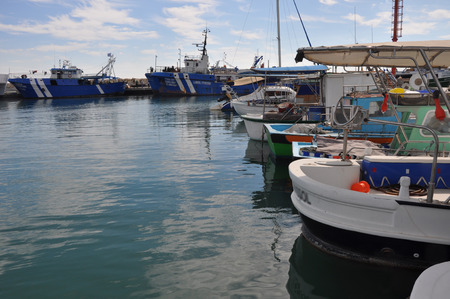 The beautiful Old Port Limassol in Cyprusのeditorial素材