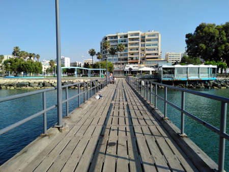 The beautiful Limassol Enaerios Beach Limassol in Cyprus