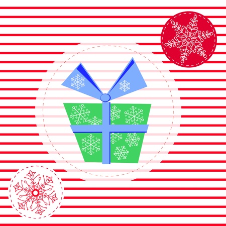 The vector illustration for Christmasのイラスト素材