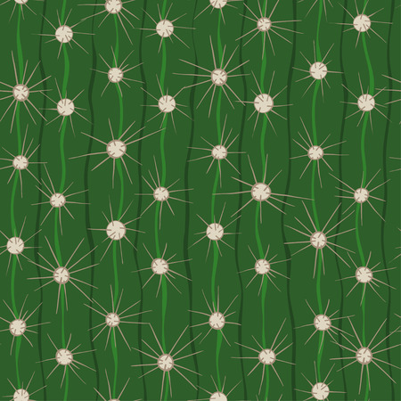 Cactus seamless pattern.のイラスト素材