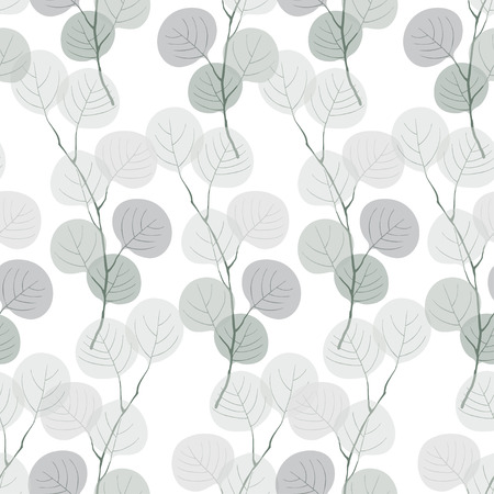 Seamless pattern of abstract branches.のイラスト素材