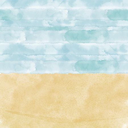 Abstract art background vector. Luxury wallpaper design on the theme of the sea and with watercolor. Minimal Design for text, packaging and prints.の写真素材
